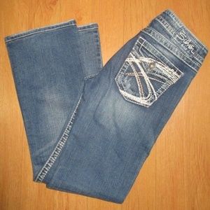 Women's Silver Jeans Pioneer Boot Cut 28 x 29